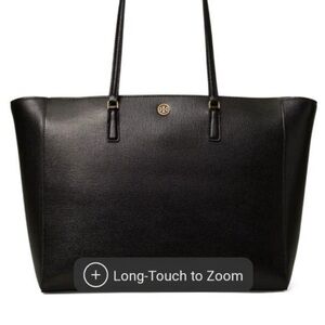 Tory Burch Elegant Black Tote